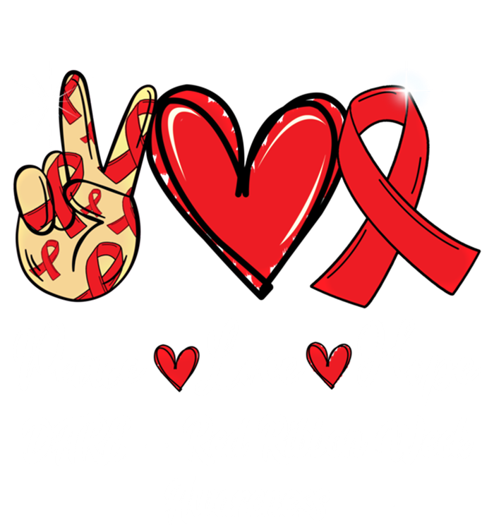 Dare – Red Ribbon Week Peace Love Hope Red Ribbon Gift T-Shirt