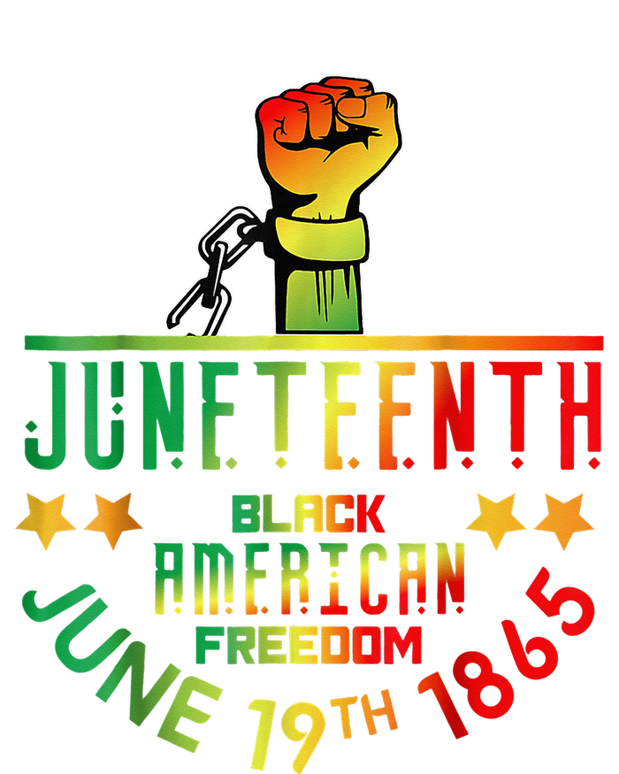 Juneteenth Is My Independence Day Black T-Shirt