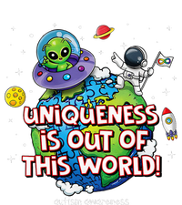 Uniqueness Is Out Of This World Autism Awareness Kids Long Sleeve Shirt