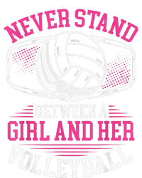 Never Stand Between A And Her Volleyball Hoodie