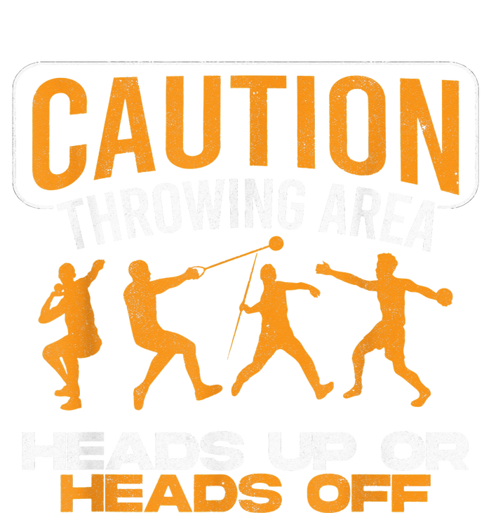 Track And Field Thrower Caution Throwing Area Shot Put Baby Bodysuit