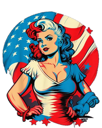 Unleash Patriotic Spirit. Seductive Vintage American Flag Magnet