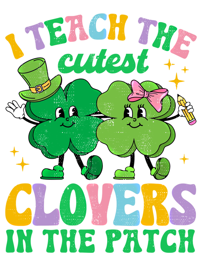 St Patricks Day Teacher I Teach The Cutest Clovers In Patch Gift Valucap Bio-Washed Visor