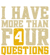 I Have More Than Four Questions Passover Kids Long Sleeve Shirt