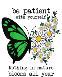 Mental Health Awareness - Butterfly Daisy Flower Poster