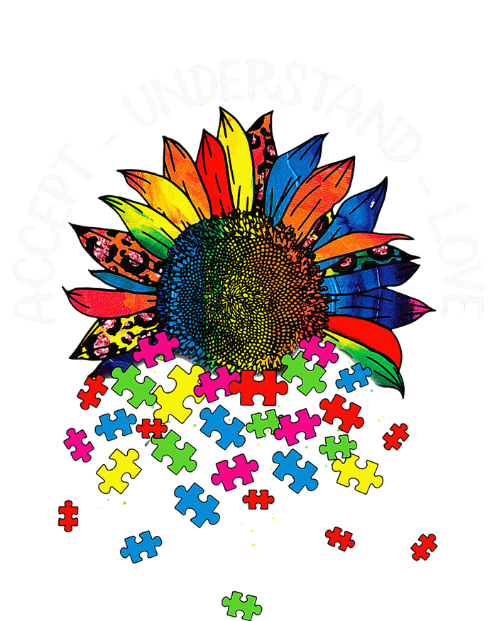 Autism Awareness Daisy Flower Accept Understand Love Sweatshirt