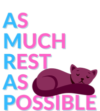 As Much Rest As Possible Funny Kitty T-Shirt