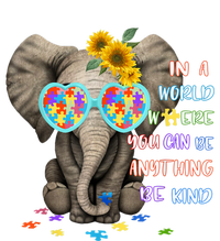 Elephant Autism Be Kind Autism Awareness T-Shirt