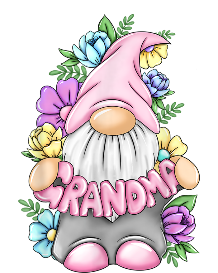 Gnome Grandma Happy Easter Day Art Flower For Mom Gnomies T-Shirt