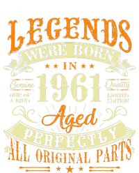 62th Birthday 62 Years Old Vintage Legends Born In 1961 T-Shirt