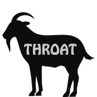 Funny Throat Goat - Adult Humor Slogan Costume Tank Top