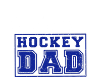 Father's Day Gift Funny Hockey Dad Ceramic Bell Ornament