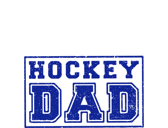 Father's Day Gift Funny Hockey Dad Ceramic Bell Ornament