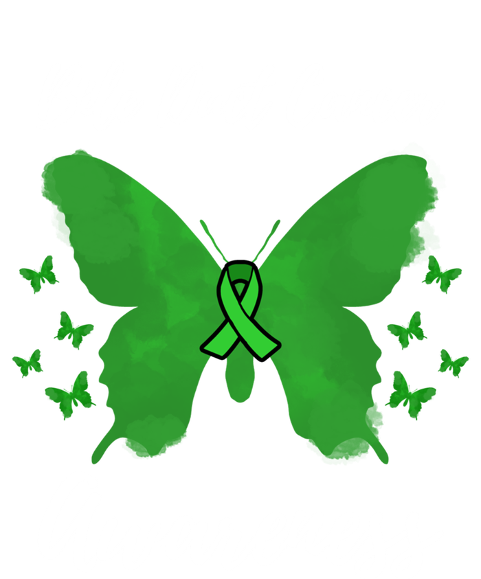 Green Ribbon Cholangiocarcinoma Bile Duct Cancer Awareness Meaningful Gift T-Shirt