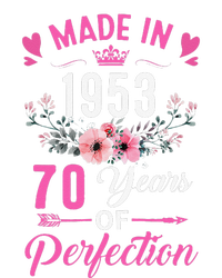 70 Birthday Decorations Women Female 70Th 1953 Birthday T-Shirt