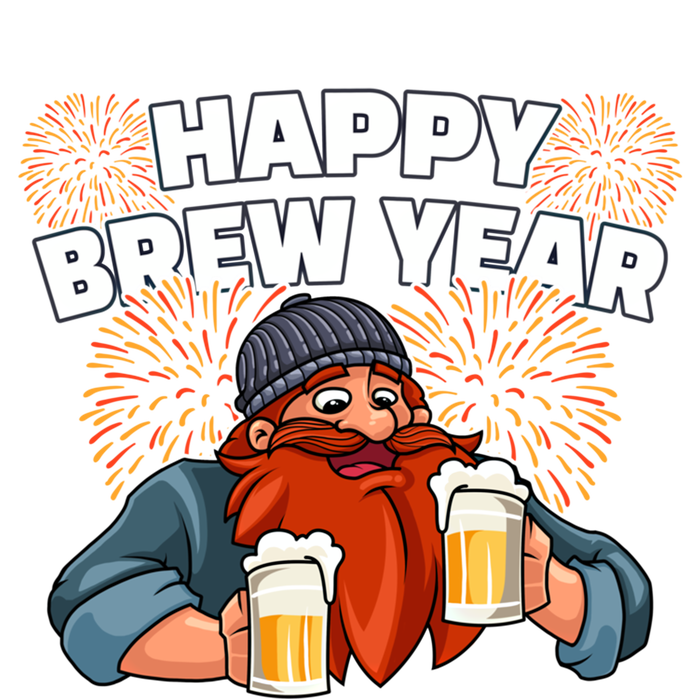 Happy Brew Year New Year's Eve Beer Ing Gift T-Shirt