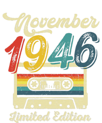 76 Years Old Gift Retro November 1946 Cassette 76th Birthday T-Shirt