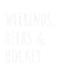 Father's Day Weekends, Beers And Hockey Gift Women's Flannel Pajama Set