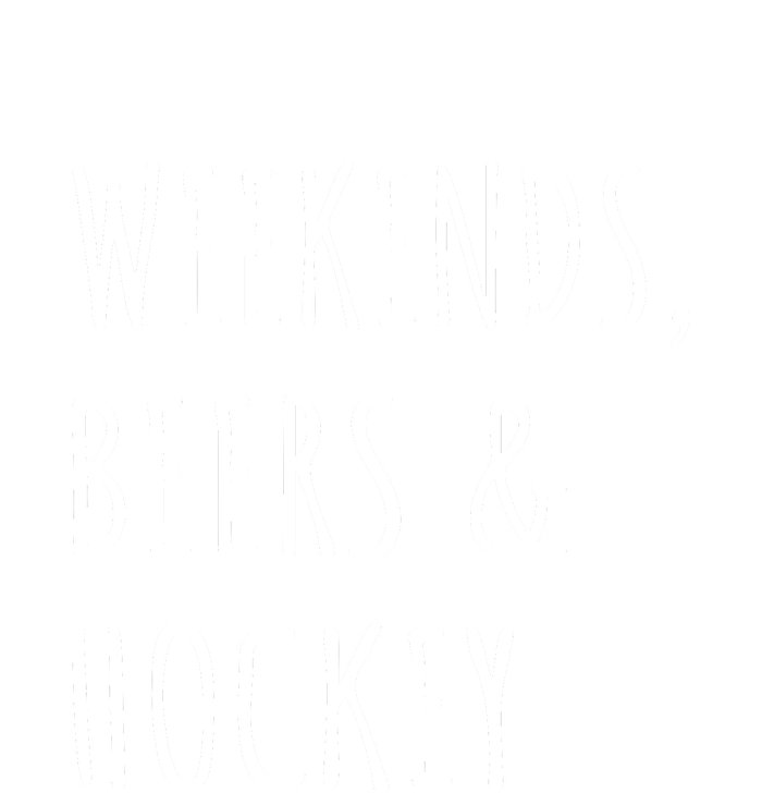 Father's Day Weekends, Beers And Hockey Gift Women's Flannel Pajama Set