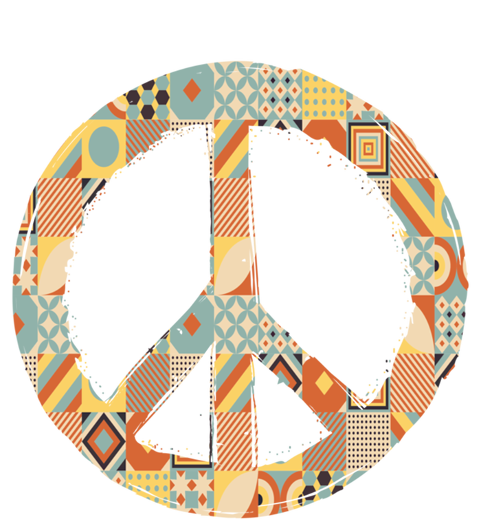 Hippie Unity Day Peace Gift Button