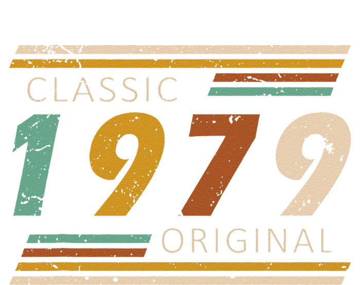 1979 Birthday Year Classic Original Retro Vintage Design T-Shirt