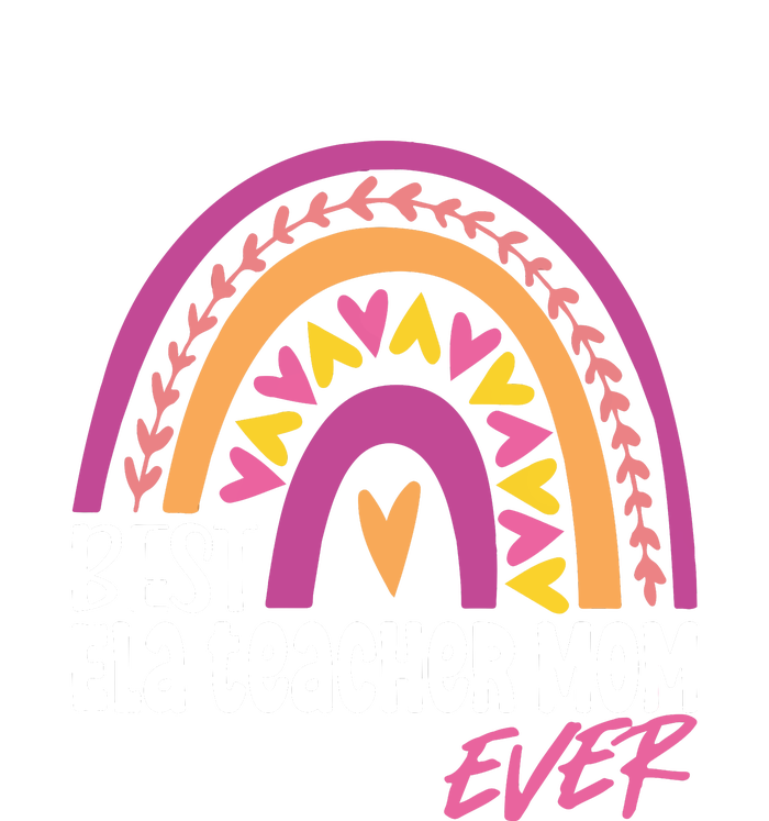 Rainbow Best ELA Teacher Mom Ever Mother's Day Gift Bumper Sticker