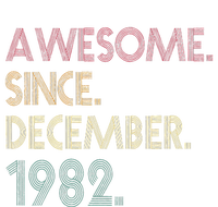 Awesome Since December 1982 40th Birthday Gift 40 Years Old T-Shirt