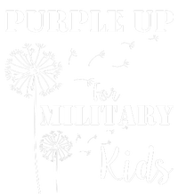 Purple Up Military Child Women's Tri-Blend 3/4-Sleeve Raglan Shirt