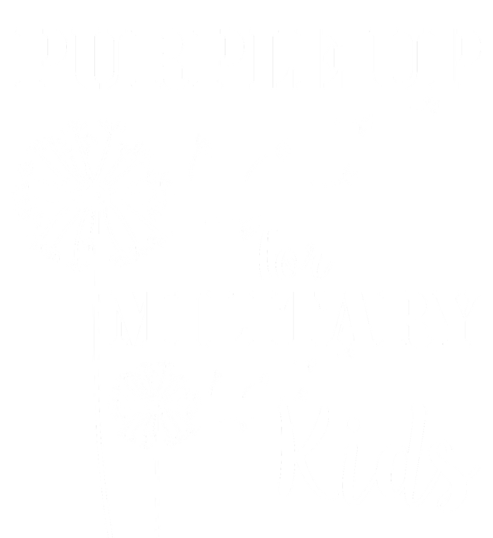 Purple Up Military Child Women's Tri-Blend 3/4-Sleeve Raglan Shirt