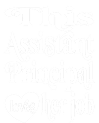 This Assistant Principal Loves Her Job Assistant Principals Gift Valucap Bio-Washed Visor