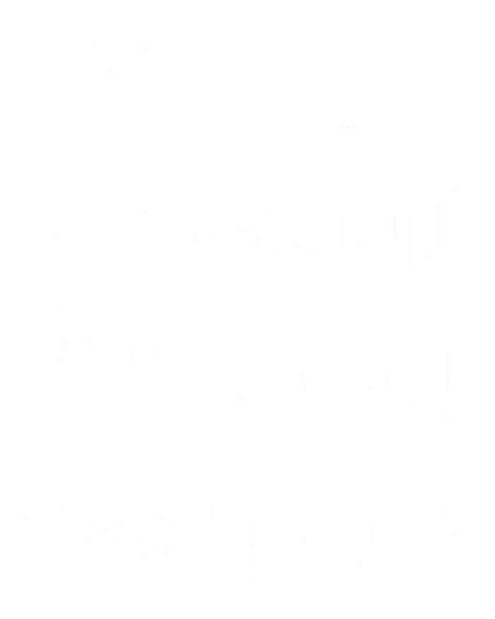 This Assistant Principal Loves Her Job Assistant Principals Gift Valucap Bio-Washed Visor