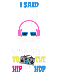 I Said The Hippity To The Hip Hop Bunny Funny Cropped Pullover Crew