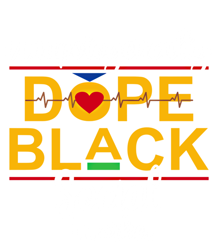 Unapologetic Dope Black Social Worker African American Gift T-Shirt