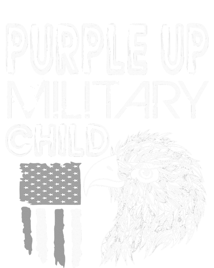 Military Childs Month Purple Up for Military Child Purple-Up Tie-Dye T-Shirt