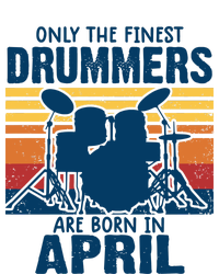 Drummer T Shirts Drummers Born In April Drummer Gifts Long Sleeve Shirt