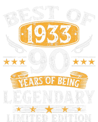 Best Of 1933 Limited Edition 90 Year Old 90th Birthday Gifts T-Shirt