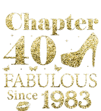 Chapter 40 Fabulous Since 1983 40Th Birthday Gift For Ladies Tall Long Sleeve T-Shirt