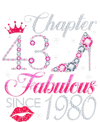 Chapter 43 Fabulous Since 1980 43rd Birthday Gift For Women Cute T-Shirt