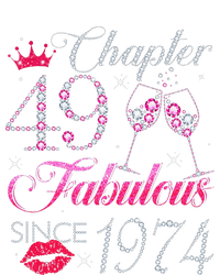 Chapter 49 Fabulous Since 1974 49Th Birthday Gift For Women Cute Doggie Tank