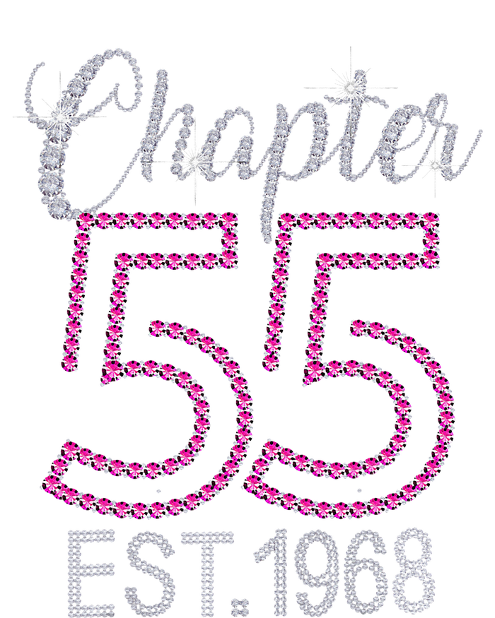 Chapter 55 EST 1968 55th Birthday Gift For Womens T-Shirt