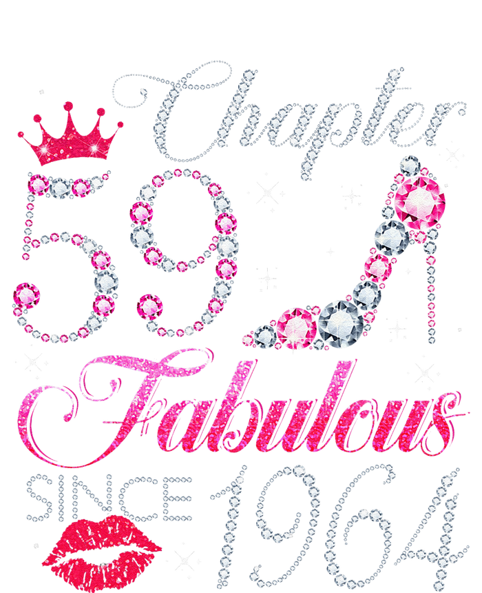 Chapter 59 Fabulous Since 1964 59Th Birthday Gift For Women Ladies Essential Flowy Tank