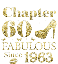 Chapter 60 Fabulous Since 1963 60Th Birthday Gift For Ladies Tall T-Shirt