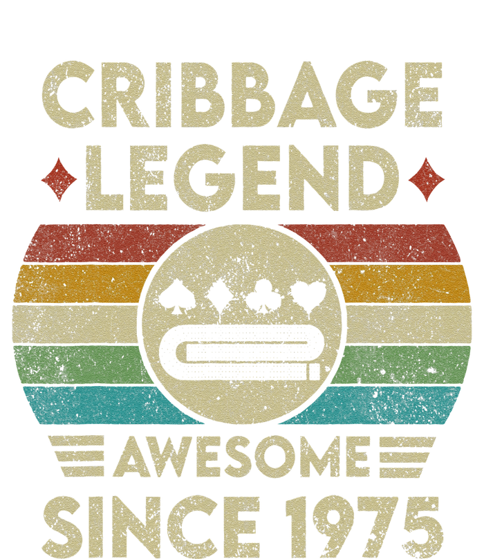 Cribbage Legend 47 Years Old Awesome Since 1975 Cribbage Premium T-Shirt