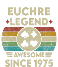 Euchre Legend 47 Years Old Awesome Since 1975 Euchre T-Shirt