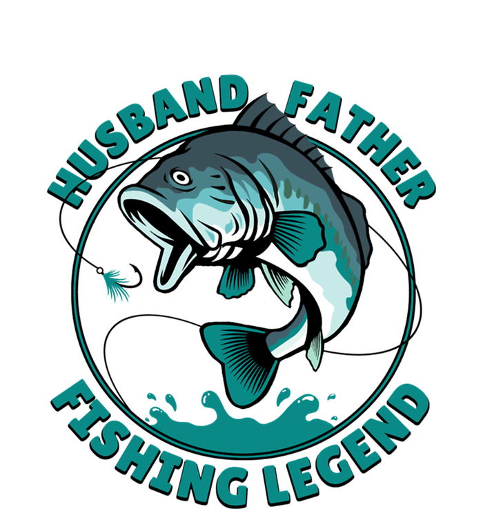 Funny Husband, Father, Fishing Legend Father's Day Gift T-Shirt