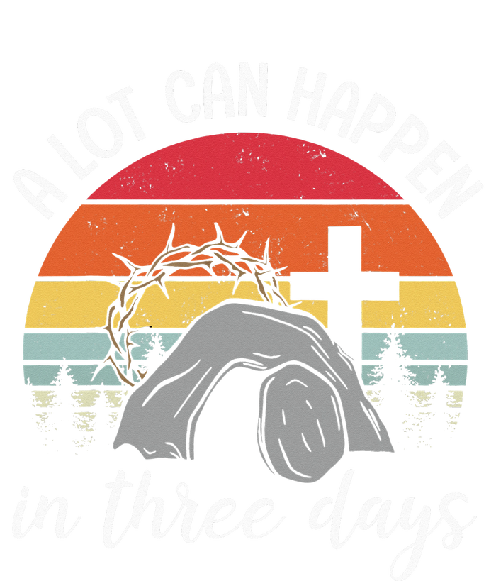 A Lot Can Happen In Three Days Easter Jesus Zip Tote Bag