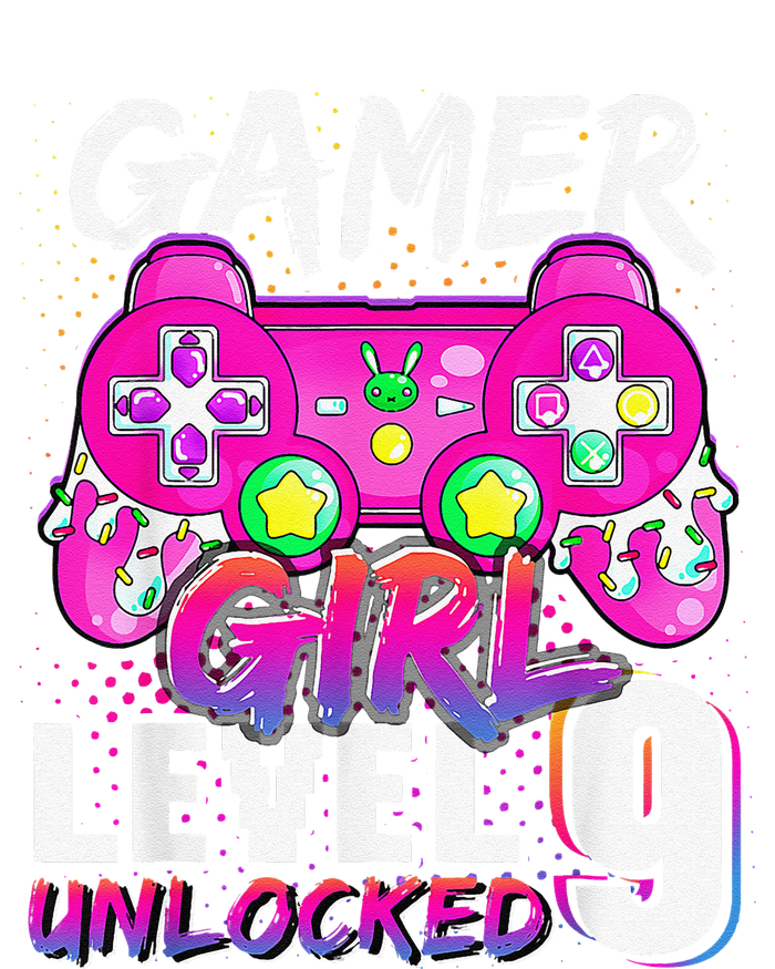 Gamer Level 9 Unlocked Video Game 9th Birthday T-Shirt