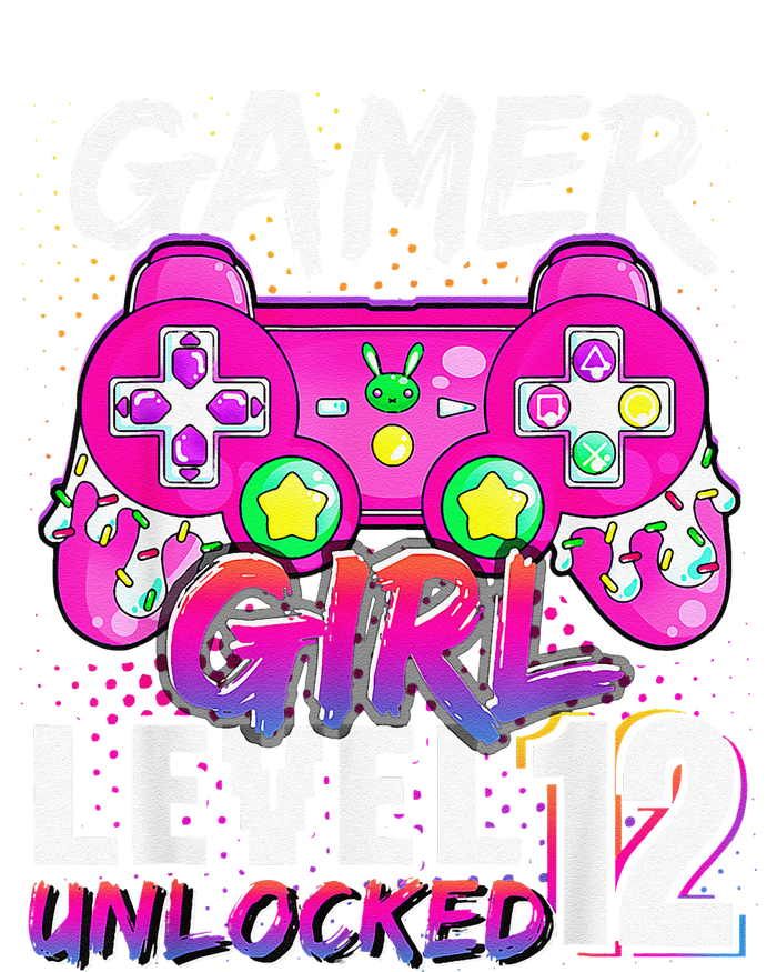 Gamer Level 12 Unlocked Video Game 12th Birthday T-Shirt