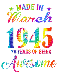 Happy 78th Birthday Decoration Made In March 1945 T-Shirt