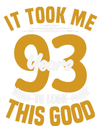 It Took Me 93 Years To Look This Good 93th Birthday Women's V-Neck T-Shirt